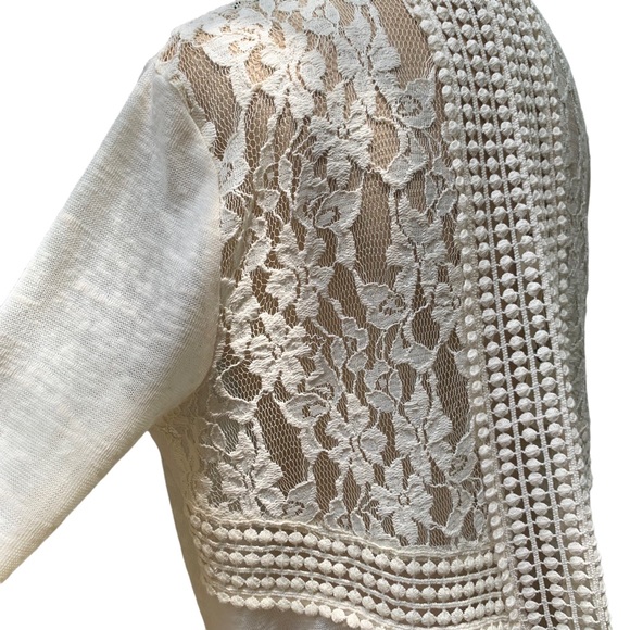 Neutral Pullover Knit Sweater - Picture 6 of 15